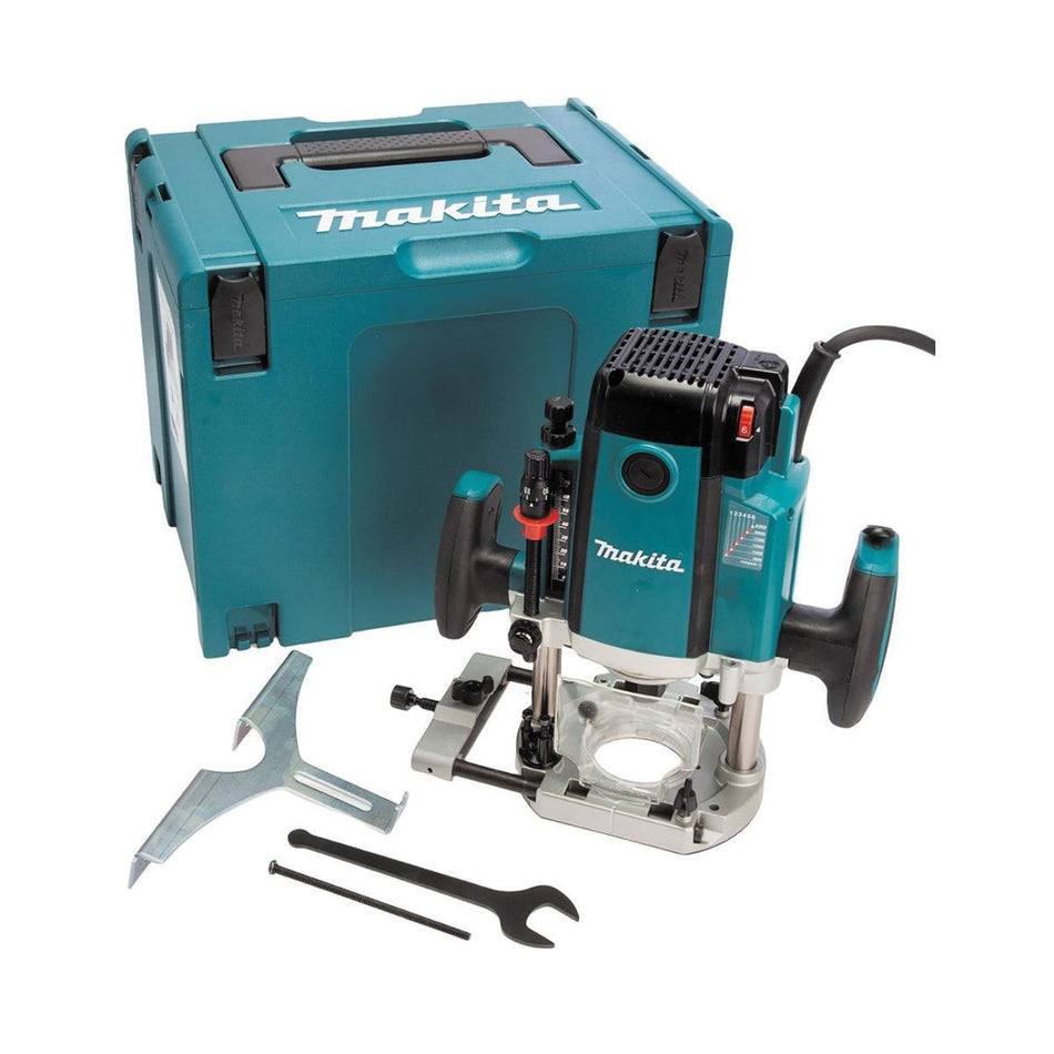 Makita RP2303FC08/2 1/2" Corded Plunge Router 240V With Type 4 Case