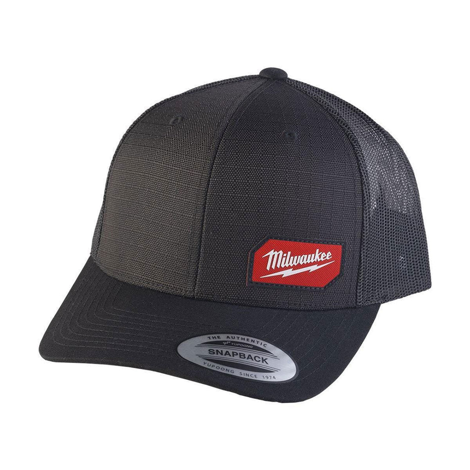 Milwaukee Black Snapback Trucker Cap 4932493107