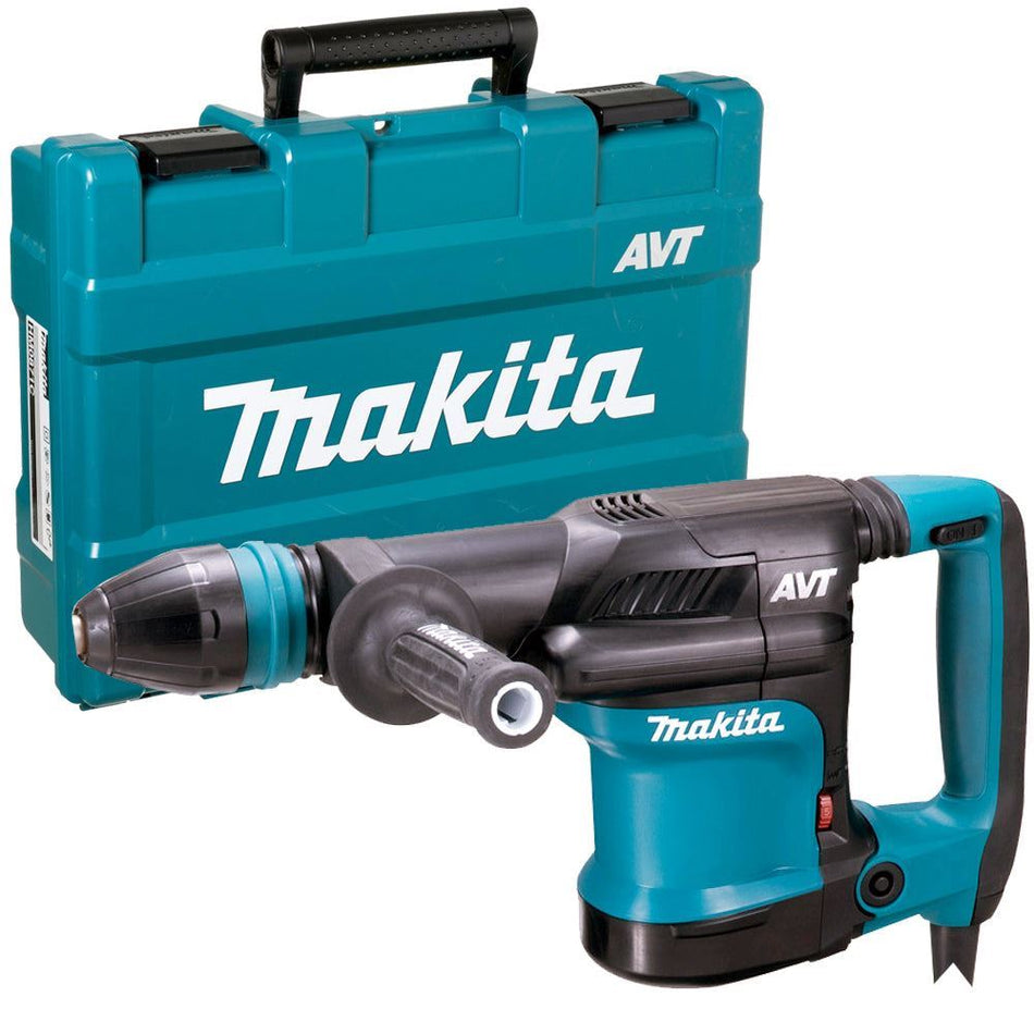 Makita HM0871C/1 SDS-MAX AVT Demolition Hammer With Carry Case 110V